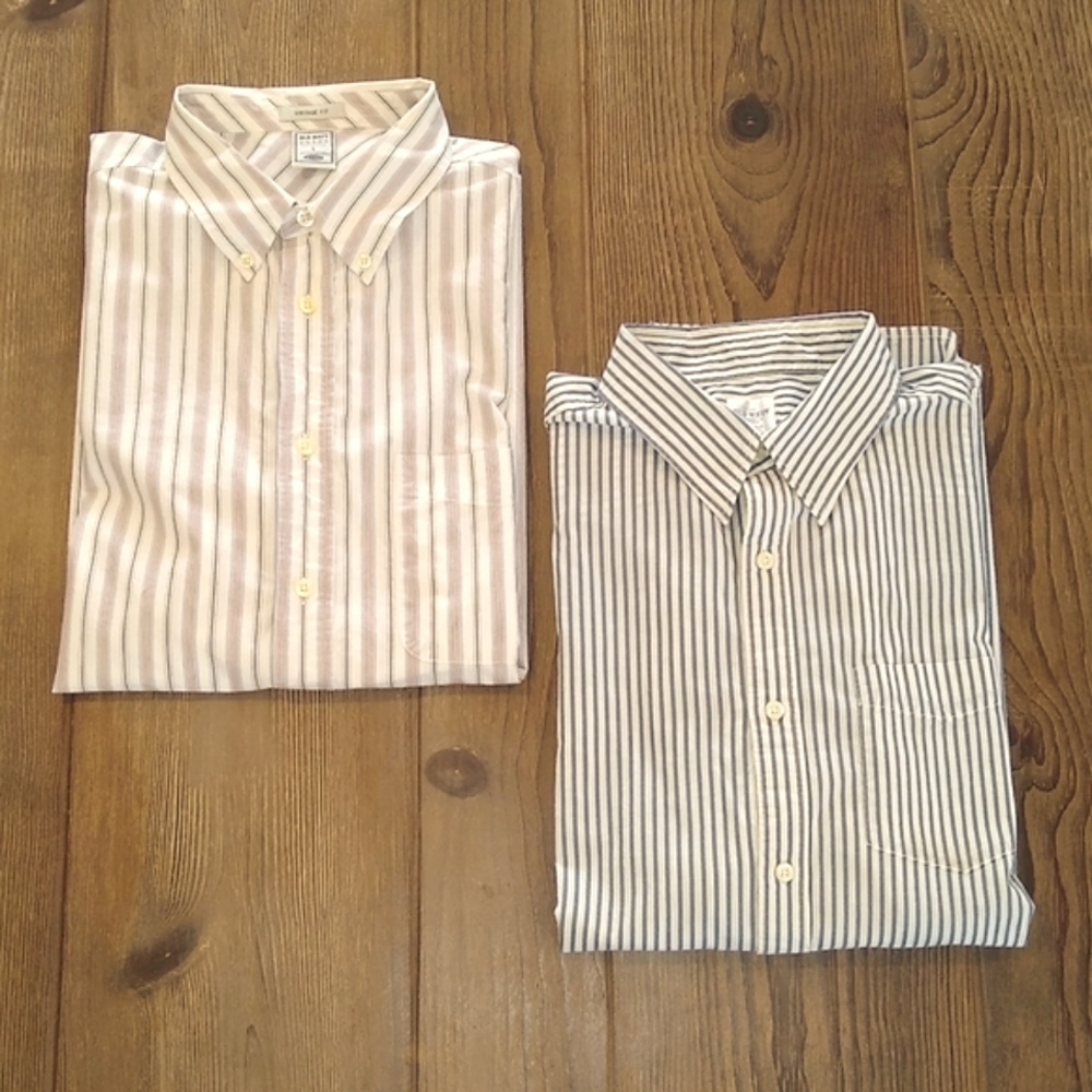 Old Navy Casual Dress Shirts Bundle - 2